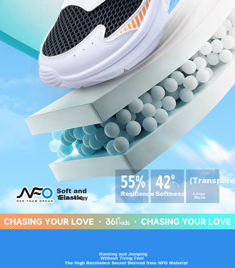 361° Kids Sports Shoes 26 Summer Boys Girls Breathable Lightweight Cushioned Running Shoes Purple Size 31 2