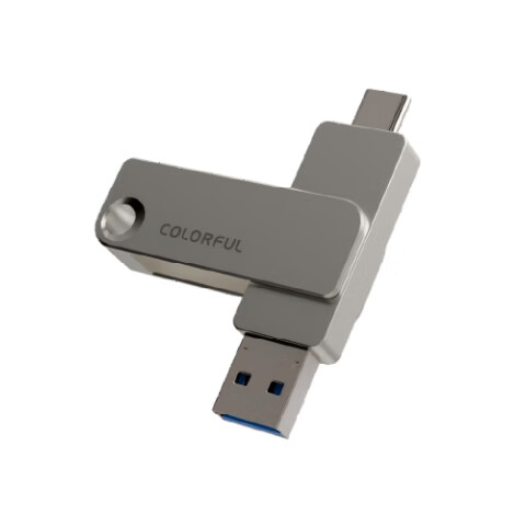 Colorful 64GB Type-C Dual Interface USB 3.2 Flash Drive 150MB/s High-Speed USB Drive for PC, Android, and Apple Devices