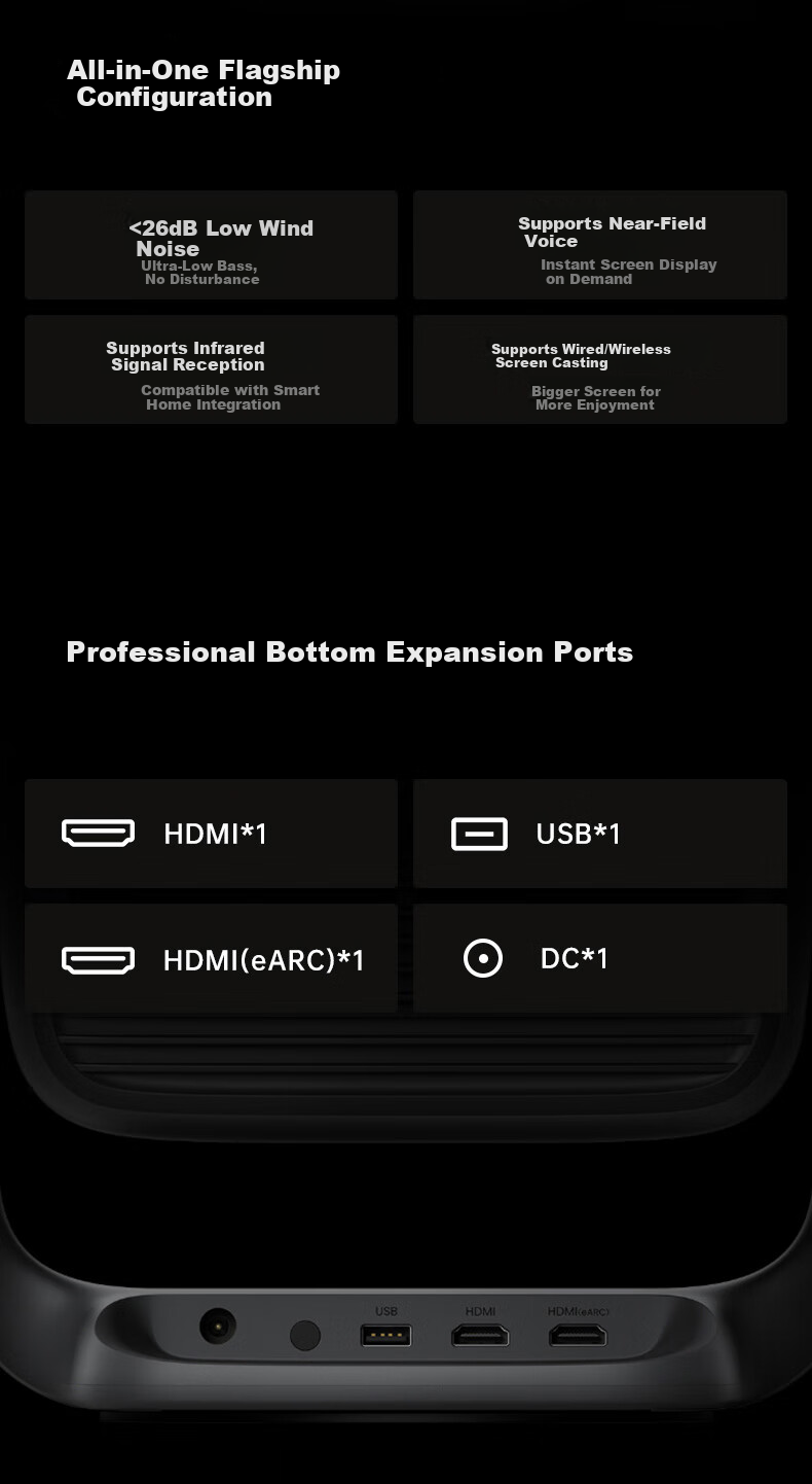 JMGO N5 New 4K Zoom Projector Lossless Ultra HD PTZ Projector Smart Home Theater for Living Room Bedroom National Subsidy 29