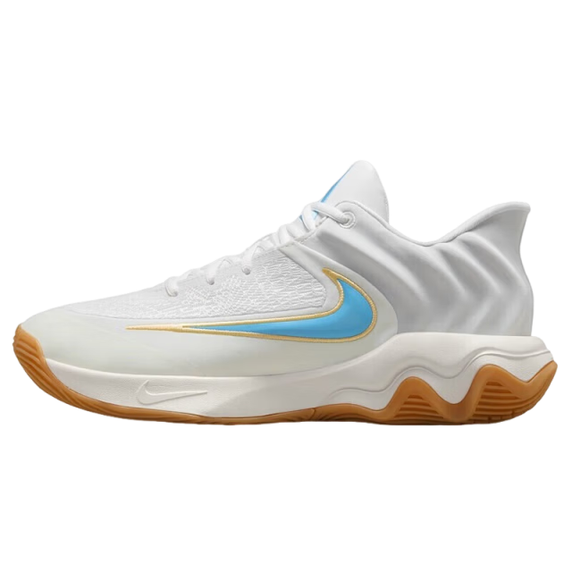 NIKE Men's Basketball Shoes GIANNIS IMMORTALITY 4 Sneakers FQ3681-101 White Blue Size 43