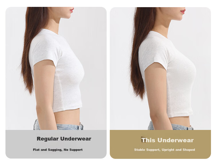 GRACEWELL [Lift And Support to Prevent Sagging] Thin Large-Bust Minimizer Women's Underwear, Seamless Foundation Bra, Side Support Brassiere 5