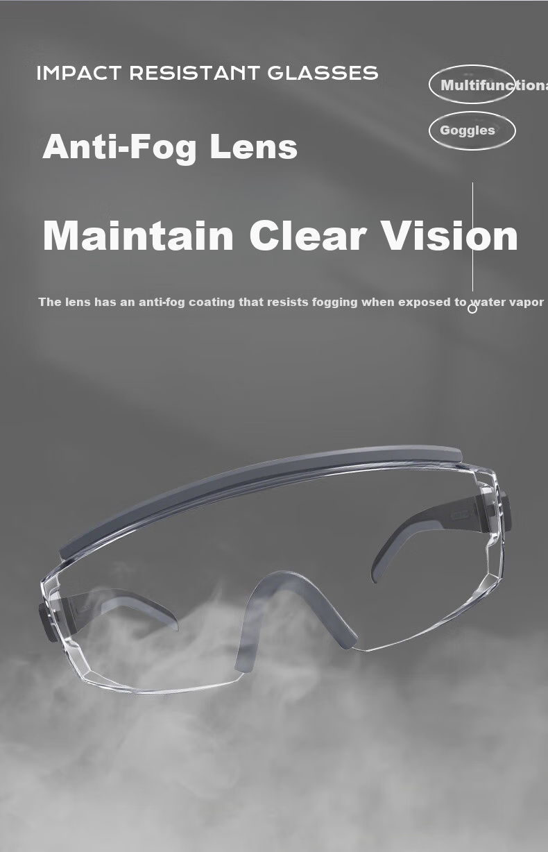 TA Protective Goggles Windproof Anti-Fog Liquid Splash Dustproof Safety Glasses for Cutting Grinding Cycling Mountaineering Skiing Compatible with Prescription Glasses Impact Resistant Scratch Resista 7