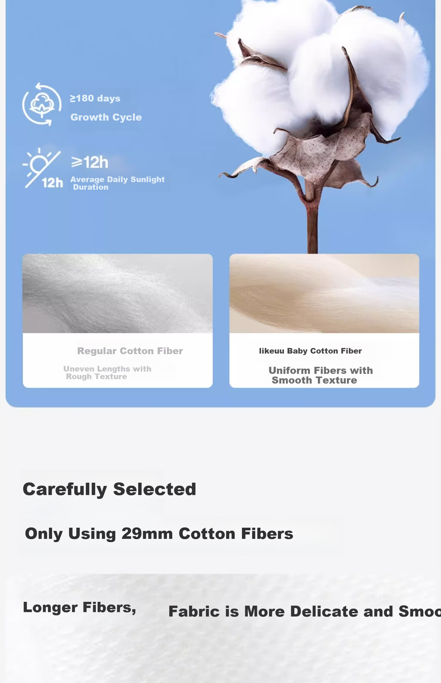 Like uu Kids Socks Boys and Girls Sports Socks Odor-Resistant Breathable Mid-Calf Cotton All-Season 7A Antibacterial 3