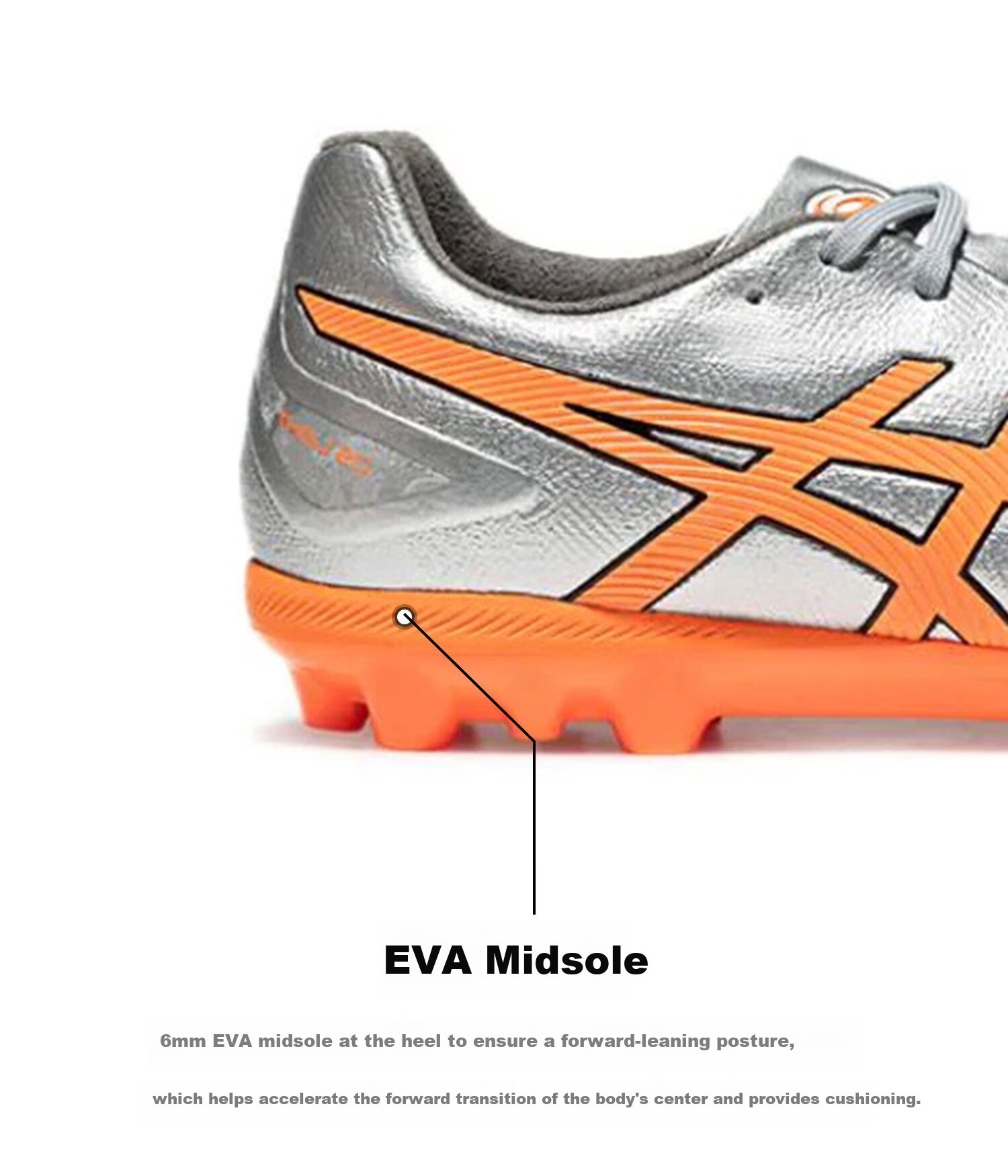 ASICS AG Stud Men's Soccer Shoes DS LIGHT PRO Wide Fit Artificial Grass Cushioning 1103A096-107 Size 40 4