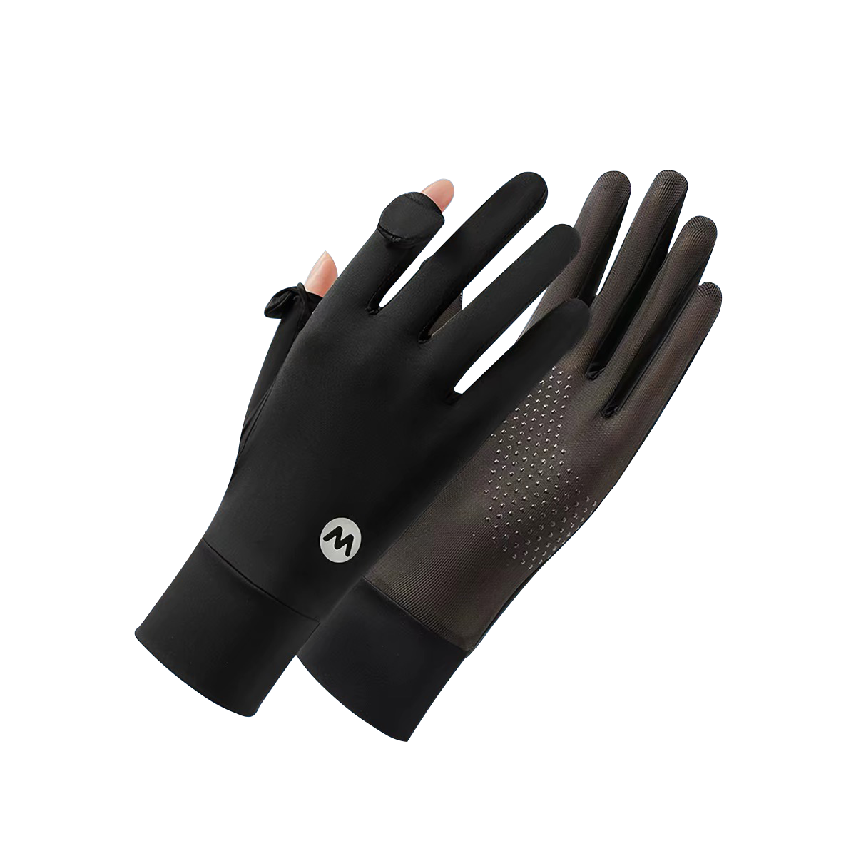 Cartelo Crocodile Women's Sunscreen Gloves Summer UV Protection Outdoor Cycling Driving Sunshade Non-slip Thin Breathable Touchscreen Gloves for Women