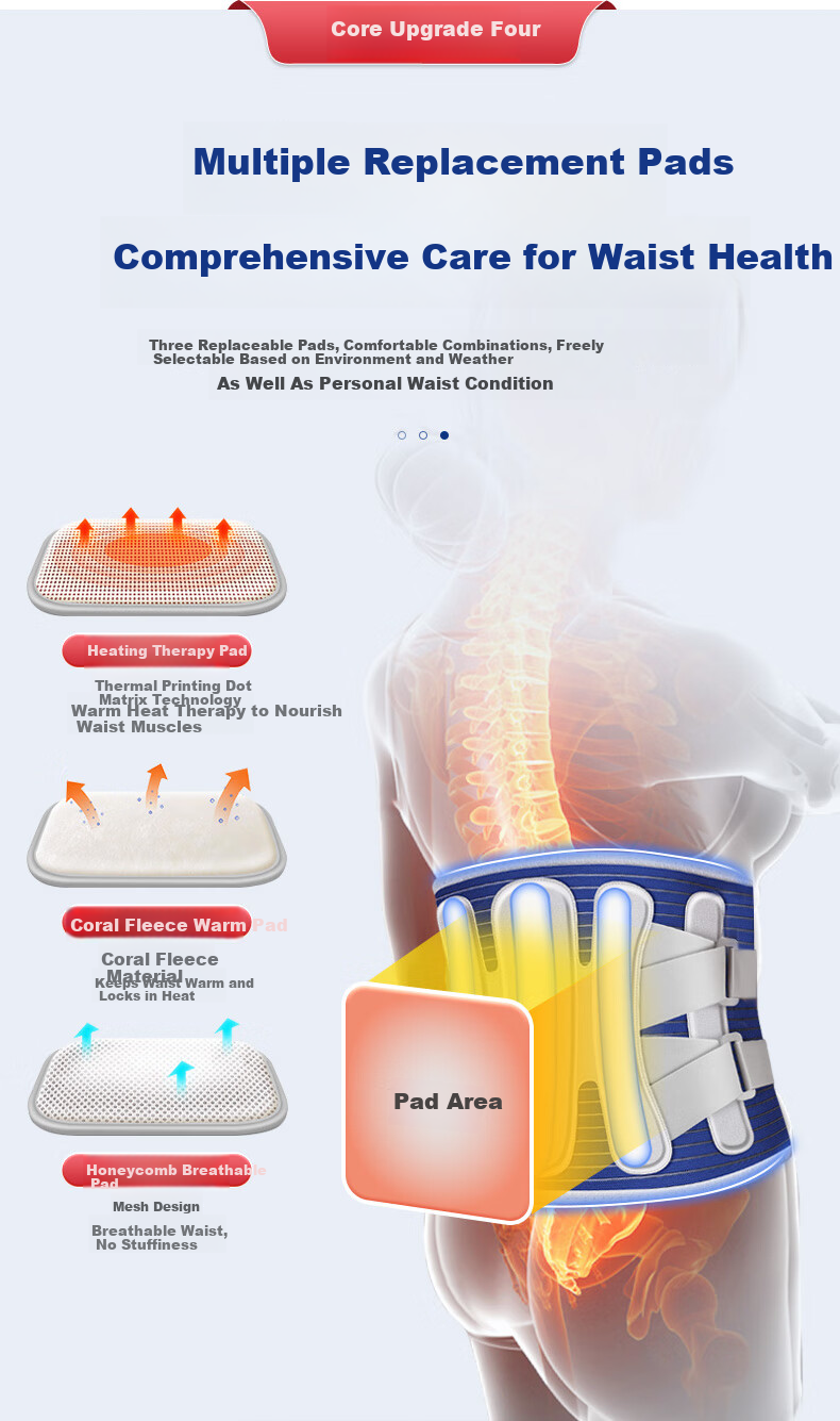Lizi Medical Lumbar Support Belt for Herniated Disc, Lumbar Spine Protector, Lumbar Muscle Strain Relief, Sports Lumbar Brace, Size L 10
