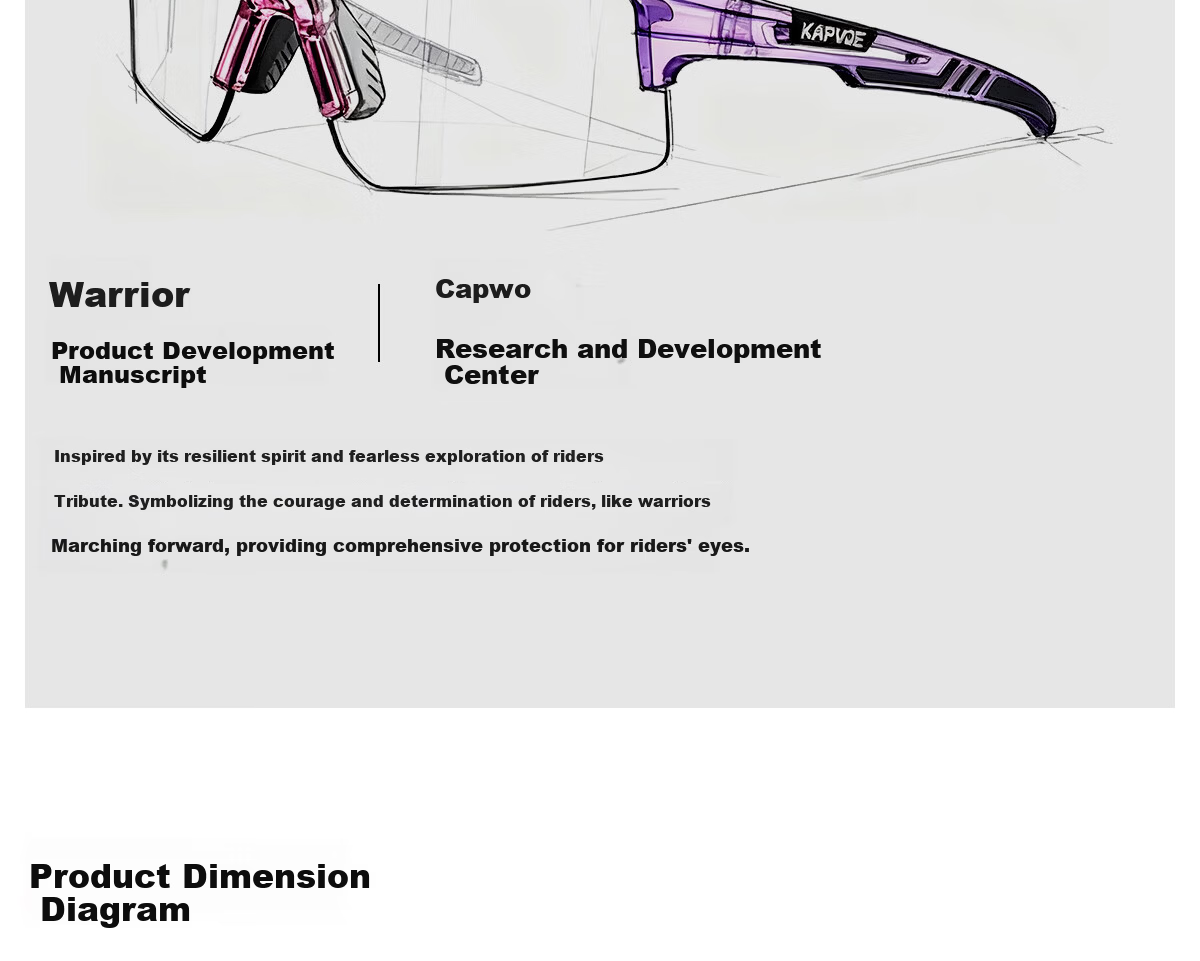 KAPVOE Warrior Anti-Fog Cycling Glasses Photochromic Day-Night Dual-Use Windproof Sandproof Sports Professional Mountain Road Bike 29