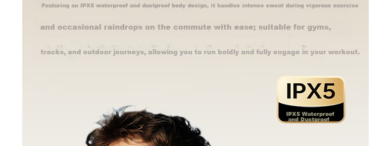 IKF Zhaoyue Clip-on Bluetooth Earphones Wireless Open Bone Conduction Non-In-Ear Zero Sensation Cushion Ultra-Long Battery Life Sports for Huawei Apple Yunyan White 48
