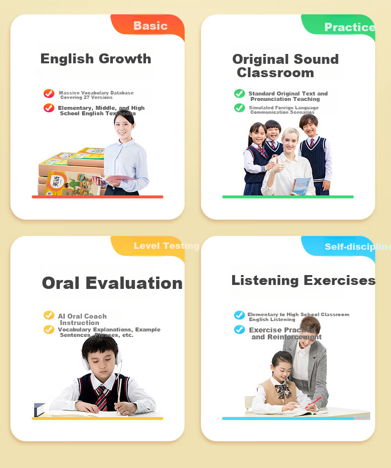 Newman Smart Hearing Repeater English Portable Learning Machine Hearing Treasure DL180 MP3 White 64GB for Primary and Middle School Synchronized Textbook Oral Practice and Listening Training 3