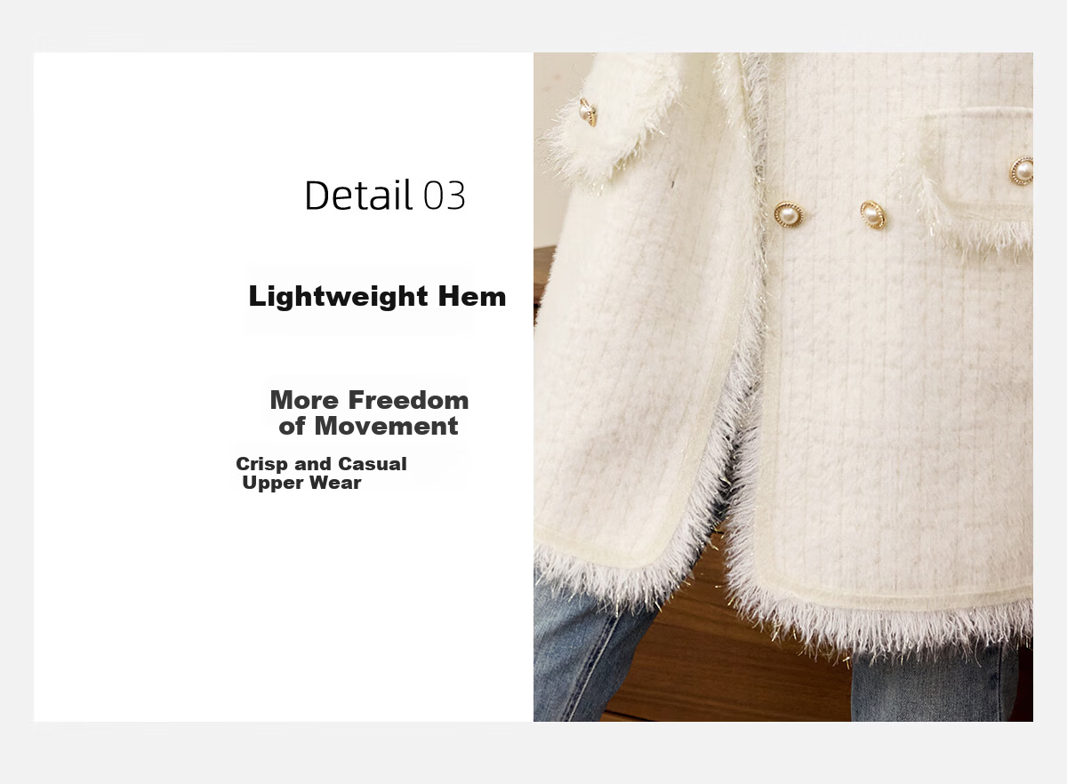 PinCai Women's Small Fragrance Style Mid-Length Elegant Coat Oriental Minimalist Luxury Tassel Jacket P144F6005 9