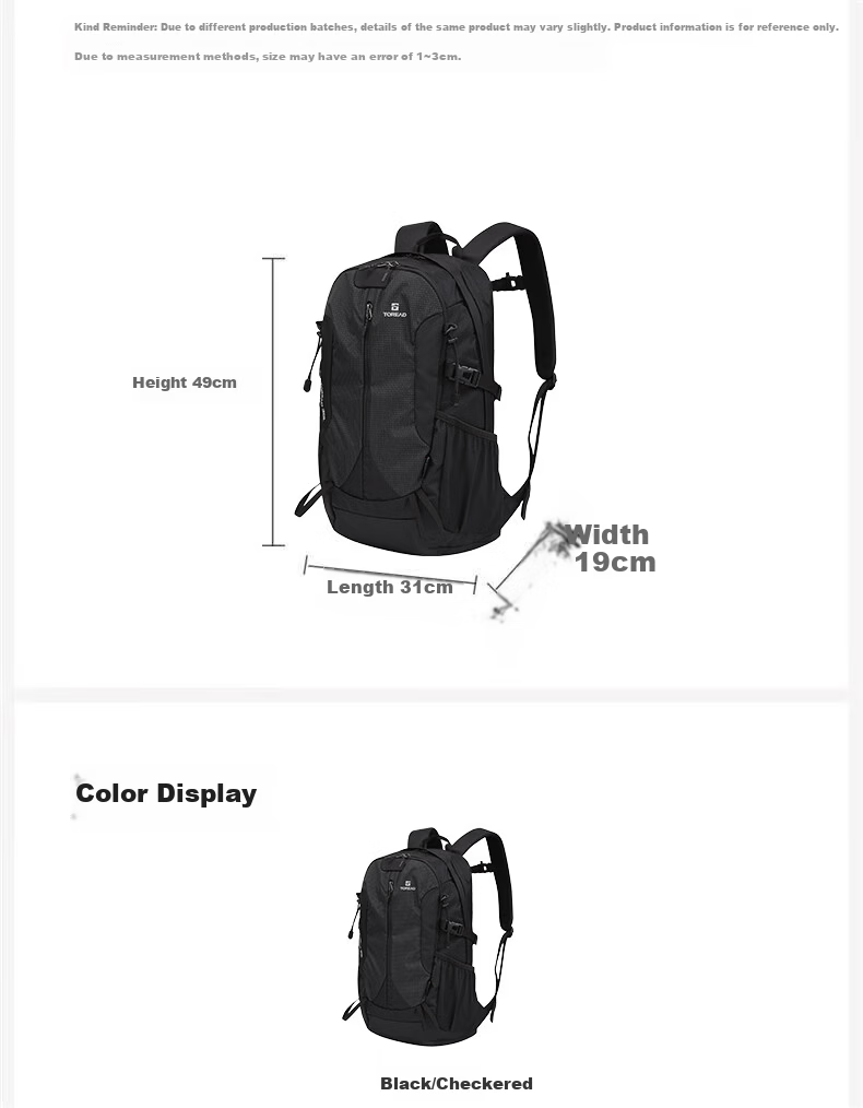 TOREAD Yunye 30L Hiking Backpack Camping Travel Outdoor Double Shoulder Bag TEBBBN80709 15