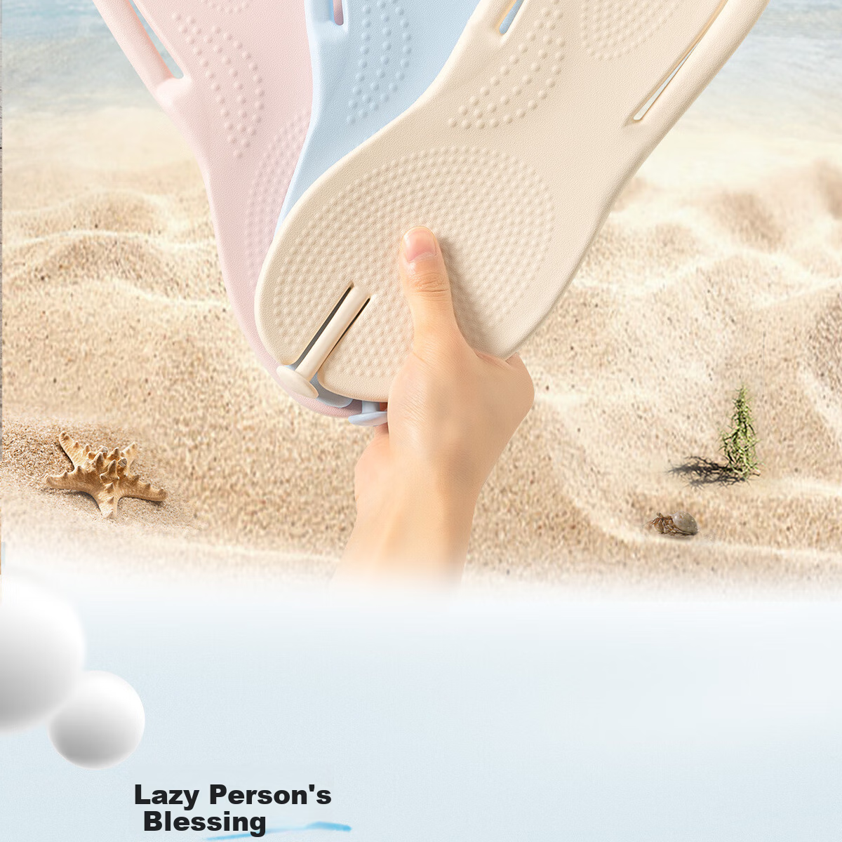 Grace Travel Slippers Women Summer Portable Foldable Bathroom Shower Non-Slip Flip Flops Disposable Cool Slippers Men Business Trip 2