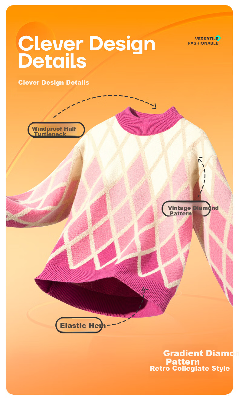 Jeanswest Kids Boys Sweater Autumn Winter 2025 New Children's Knitwear Warm Clothing Girls Half Turtleneck Base Shirt 5