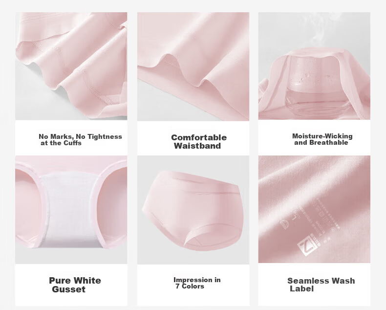NOLANSEND Women's Disposable Underwear A-Class Cotton Sterile Maternity Postpartum Travel Wash-Free 7-Pack Size L 11
