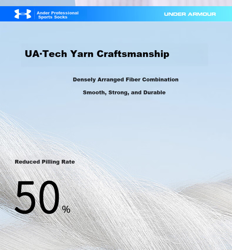 Under Armour Socks for Men And Women, Sports Basketball Socks, Summer Running Marathon Socks, Cotton Odor-Resistant Terry Bottom Badminton Mid-Length Socks 14