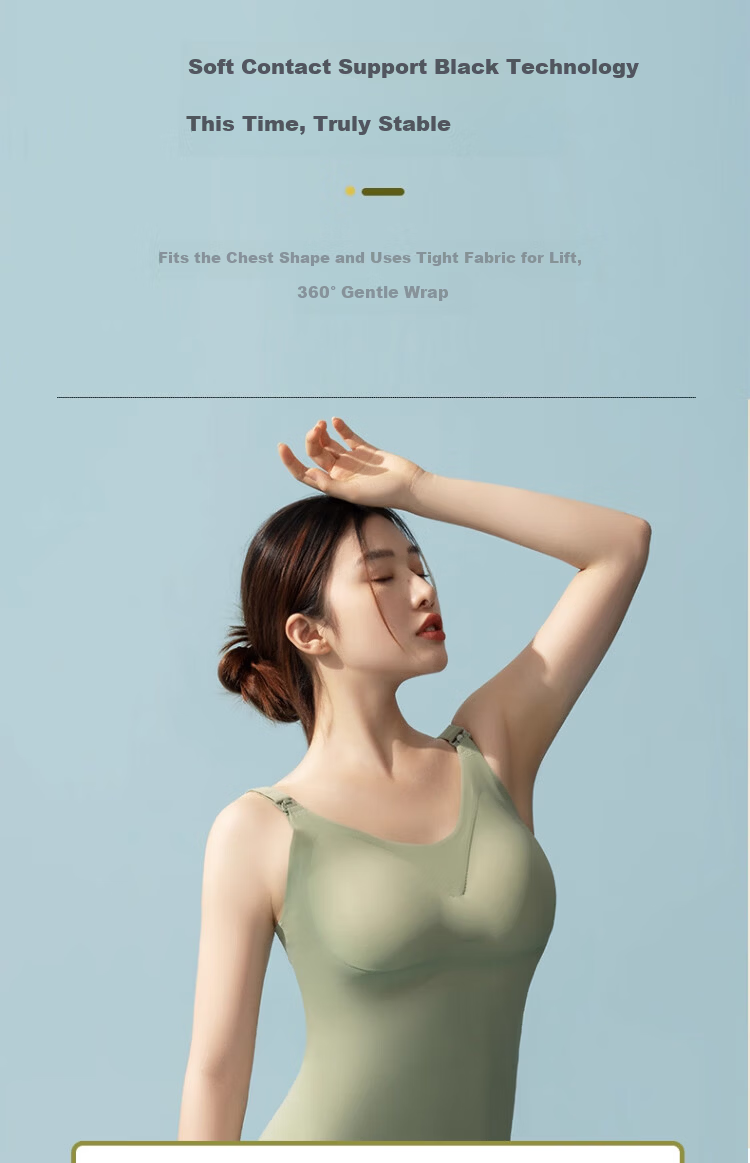 Langsha Nursing Camisole 2026 Summer Thin Breastfeeding Bra Maternity Postpartum Ice Silk Seamless Nursing Vest for Women 11