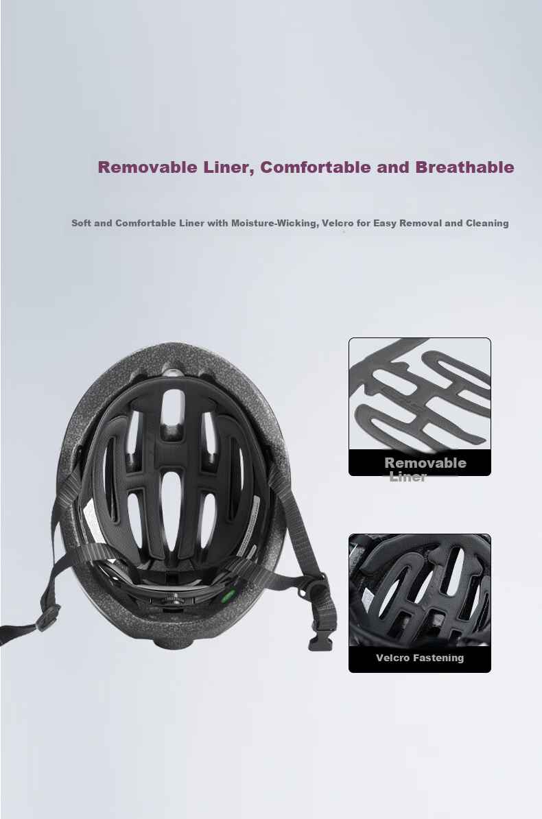 GUB Cycling Helmet with Magnetic Detachable Goggles Lightweight Safety Mountain Road Bike Helmet for Men and Women 7