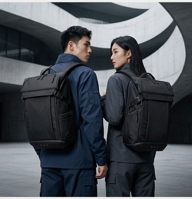 JD Jingzao Expandable Large Capacity New Business Travel Laptop Backpack Lightweight Sports Men's Shoulder Bag 24