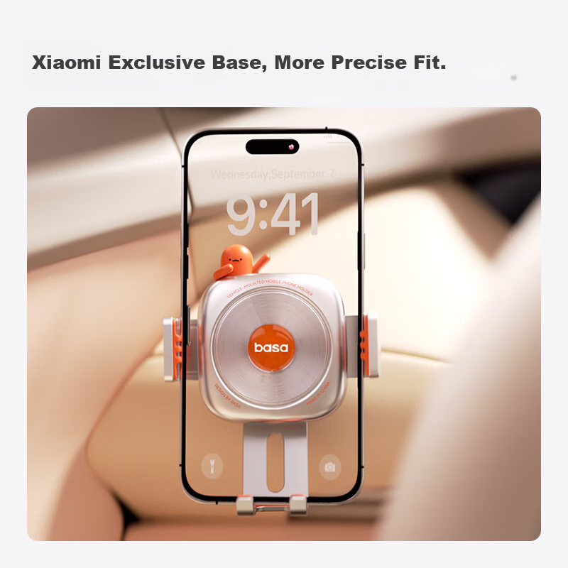 Basa Car Phone Holder Compatible with Xiaomi Auto SU7YU7 Geely Galaxy M9 Dedicated Navigation 2026 New Model
