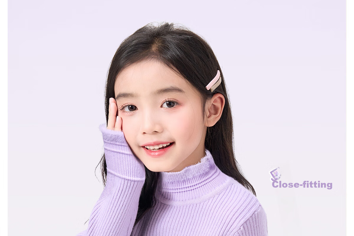 TonLion Girls Soft Skin-Friendly Warm Knit Sweater Faux Mink Fleece Pullover White 140 11