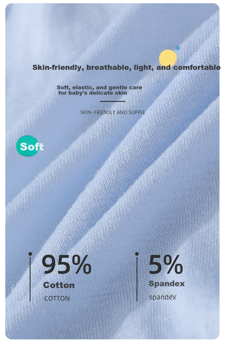MiiOW Boys' Children's Underwear Four Seasons Cotton + 7A Antibacterial + Mulberry Silk Crotch Boxer Shorts Baby Base Layer Pants 4