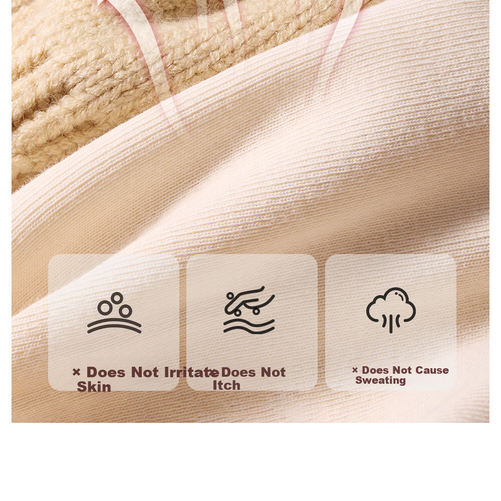 Beitais Baby Hat Autumn Winter Infant Boys Girls Wool Knit Warm Windproof Thickened Ear Protection Cap 14