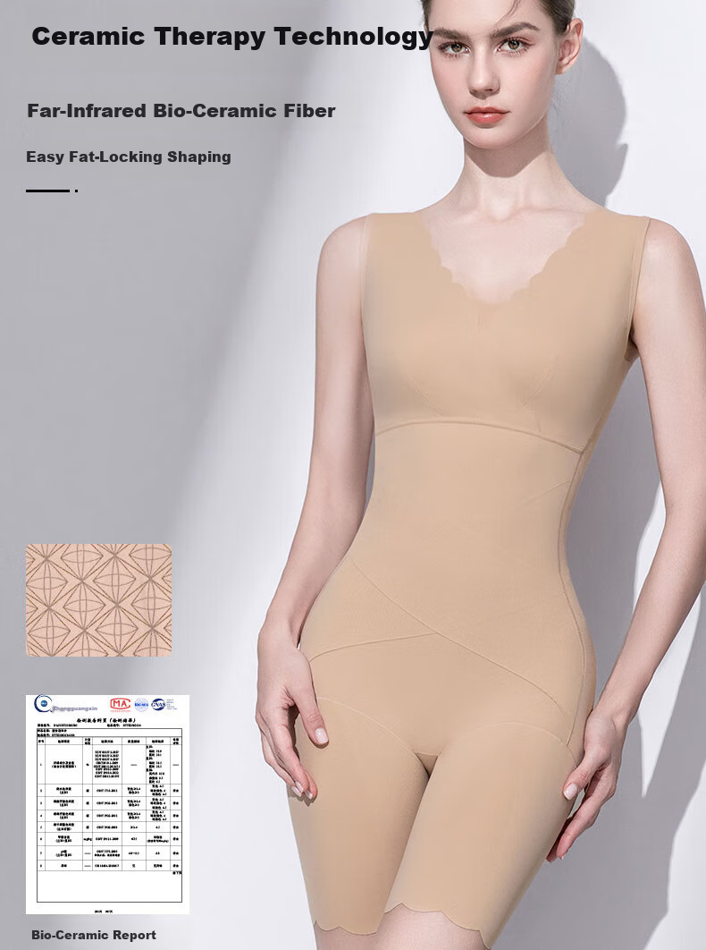 Tingmei Seamless Shapewear Bodysuit for Women, Tummy Control, Waist Shaping Pants, Waist Cincher, Bra-Free, Back Opening Slimming Garment, Black, Size L 11