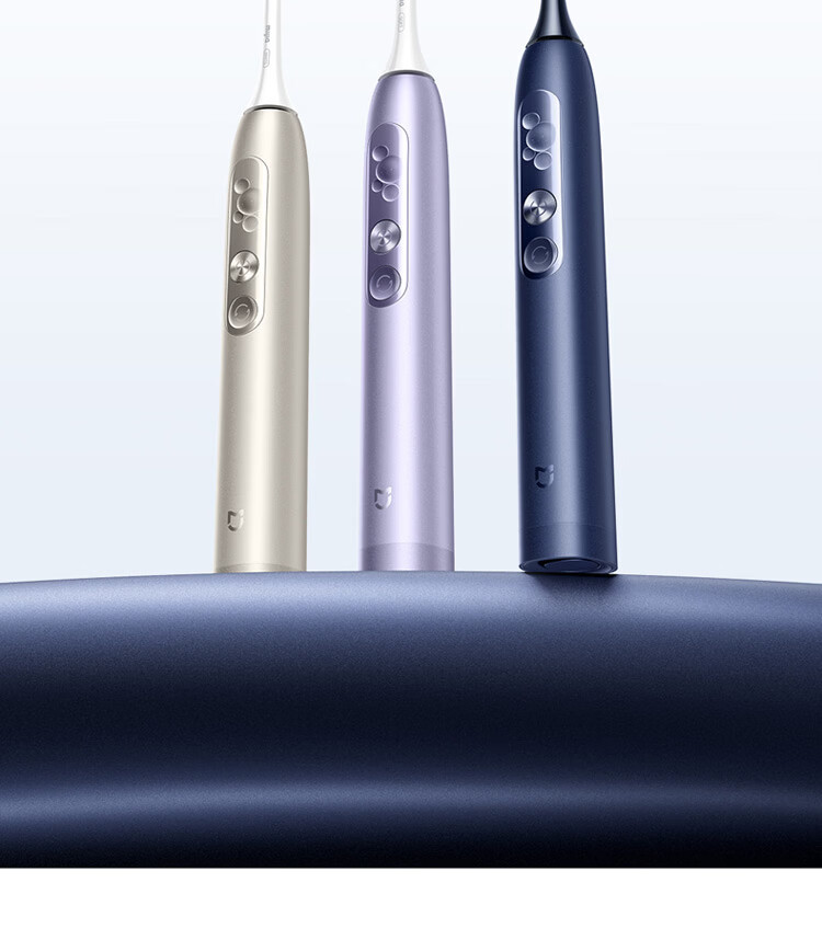Mijia Xiaomi Multi-Directional Sonic Electric Toothbrush Pro with Patented Technology and Visual Smart Screen, Light Gold, Valentine's Day Gift, Price Guaranteed for 618 4
