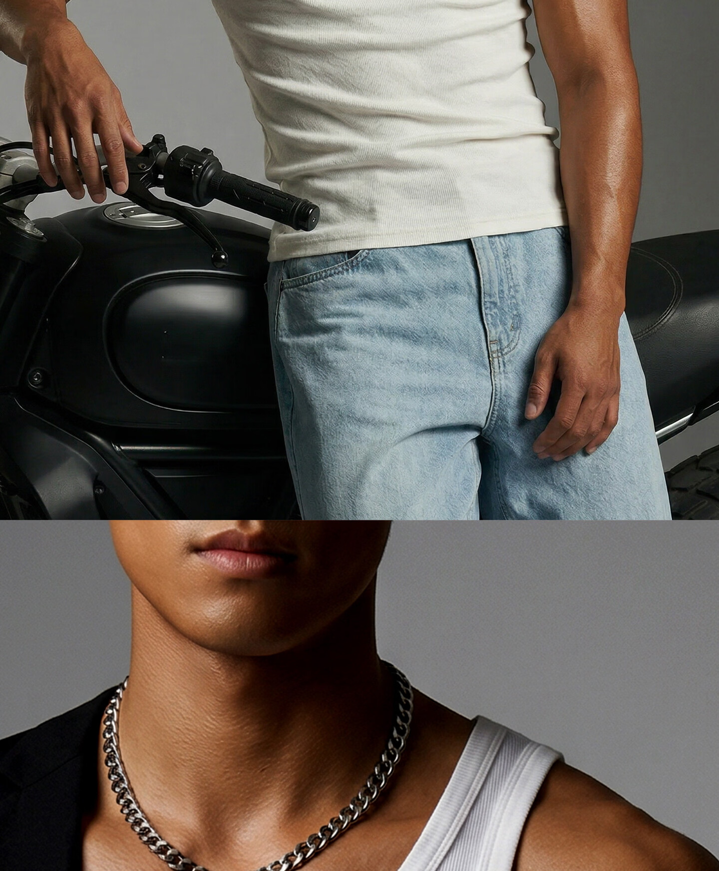 Liangpu Pure Cotton Square Neck Vest Men American Heavyweight Ribbed Slim Fit Sports Fitness Youth High Elastic Sleeveless T-Shirt 18