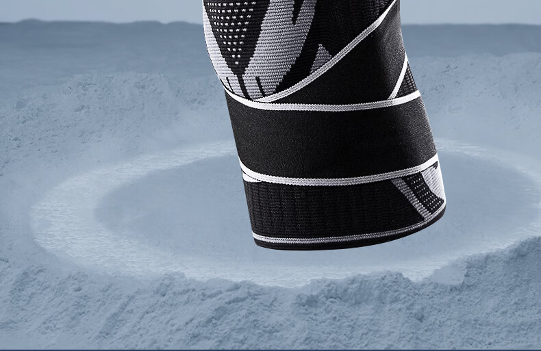 Li-Ning Knee Pads for Sports Running, Two-Pack, Meniscus Protection, Patellar Strap, Basketball Football Badminton Hiking Knee Support, Black, Size L 26