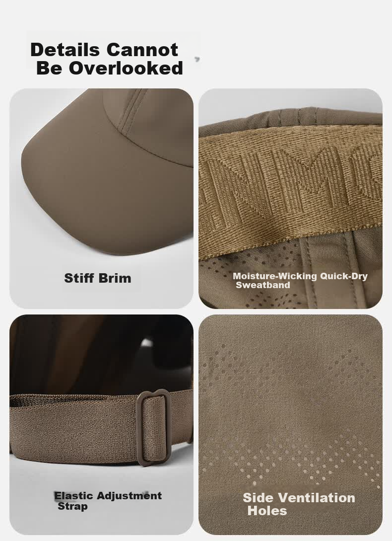 Kenmont Couple Lightweight Breathable Sun Protection Baseball Cap Dopamine Running Large Head Circumference Sun Hat KM-6118 9