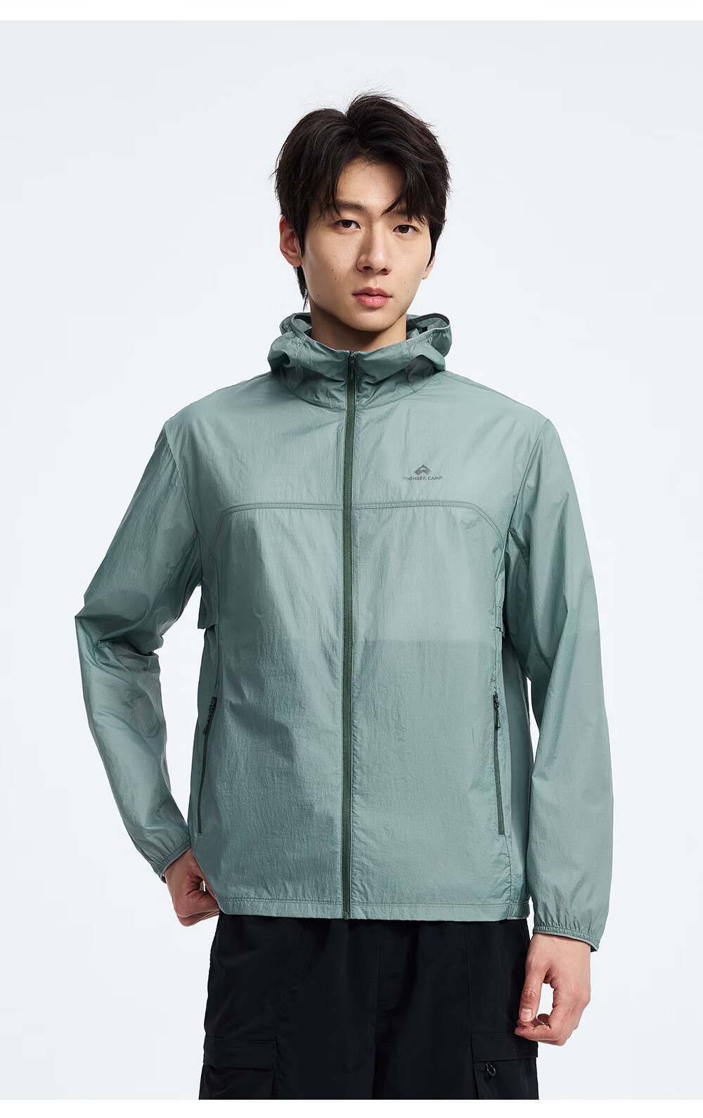 Toread Urban Outdoor UV Protection Hooded Jacket Men Summer New Lightweight Breathable Rainproof Sunscreen Coat 17