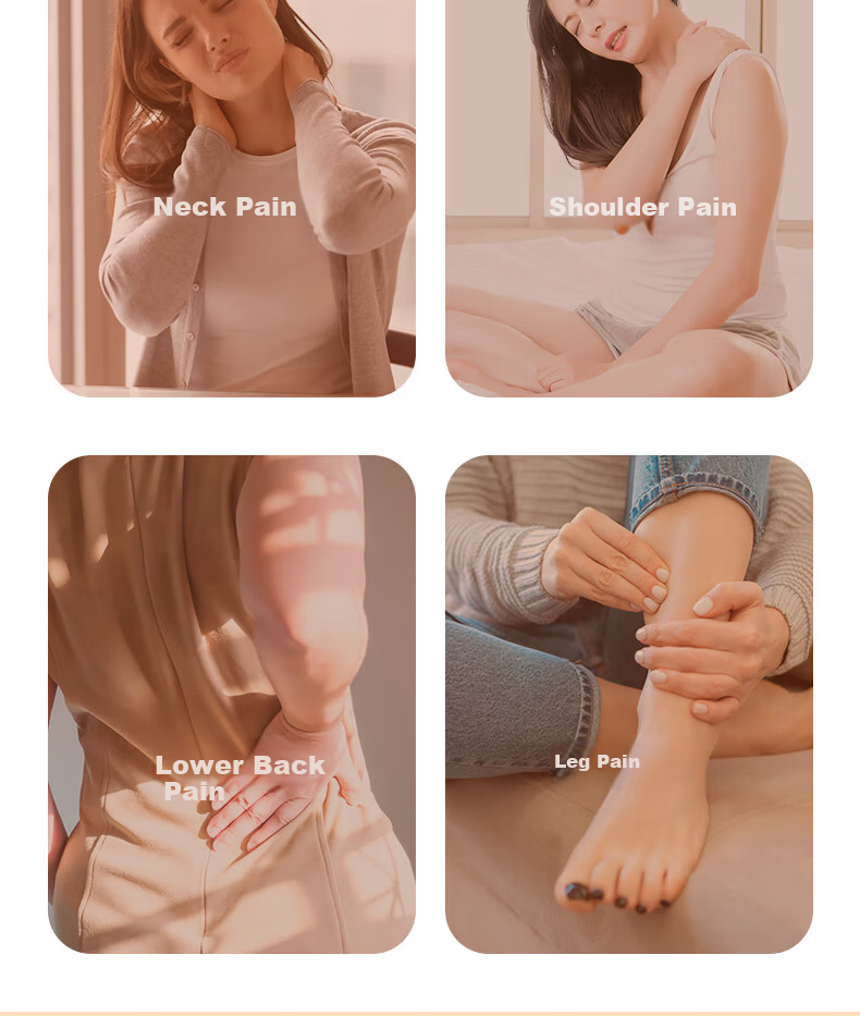 361° Back Strap Massager Shoulder Neck Spine Meridian Clearing Bead Roller Back Roller Self-Massage Device 4