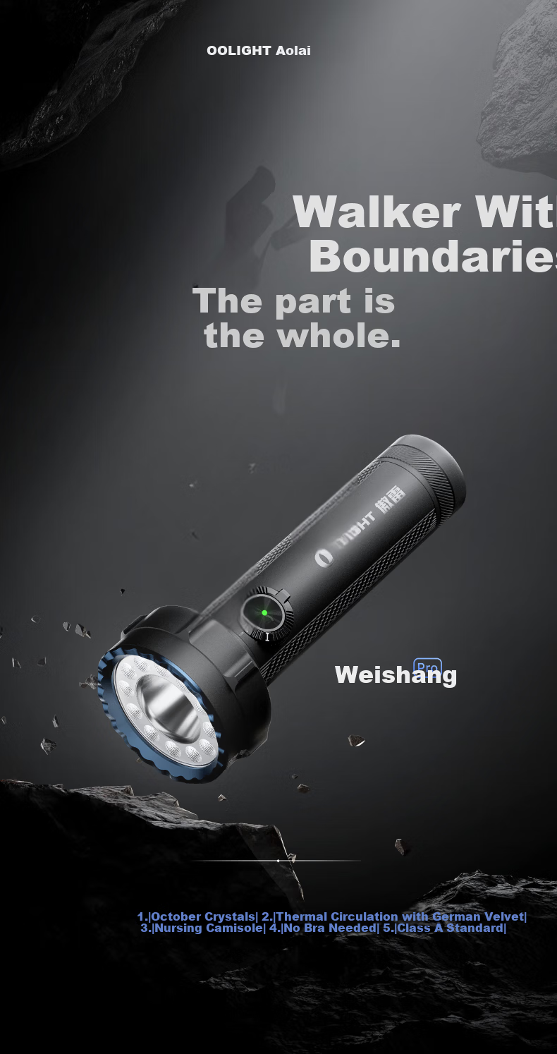 OLIGHT Warrior Pro High-Power Flashlight All-Purpose Outdoor Lighting Emergency Camping Lantern Ultra-Long Battery Life Flashlight 1