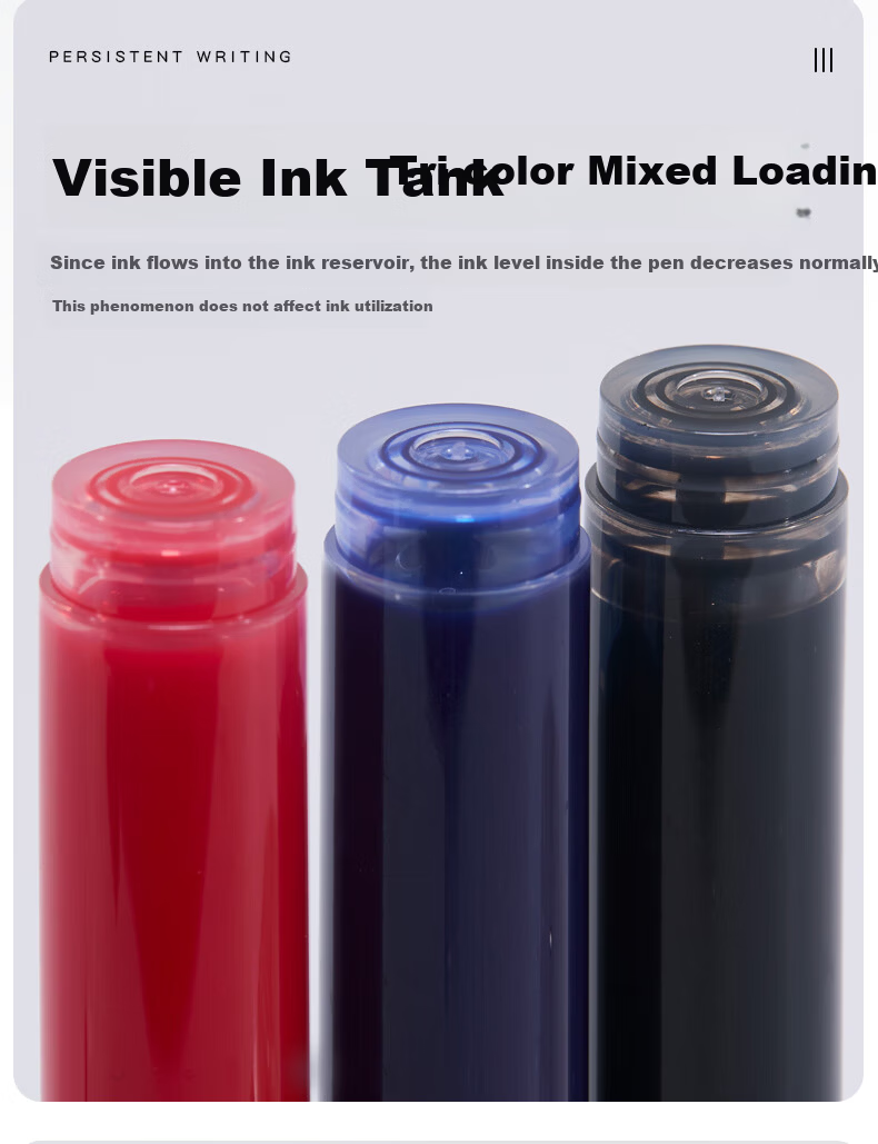 Comix Durable Liquid Ink Whiteboard Marker 1.8mm Erasable Non-Smudge Office Meeting Parent-Child Teaching Colored Whiteboard Markers 3-Color Assorted 4pcs/Box Stationery EW716 9