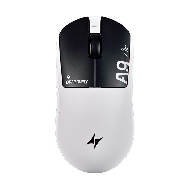 ATK Dragonfly A9 Wireless Gaming Office Mouse Wired/2.4G Dual-Mode Lightweight Symmetric Minimalist Ergonomic A9AIR Master Edition + Night White 3955