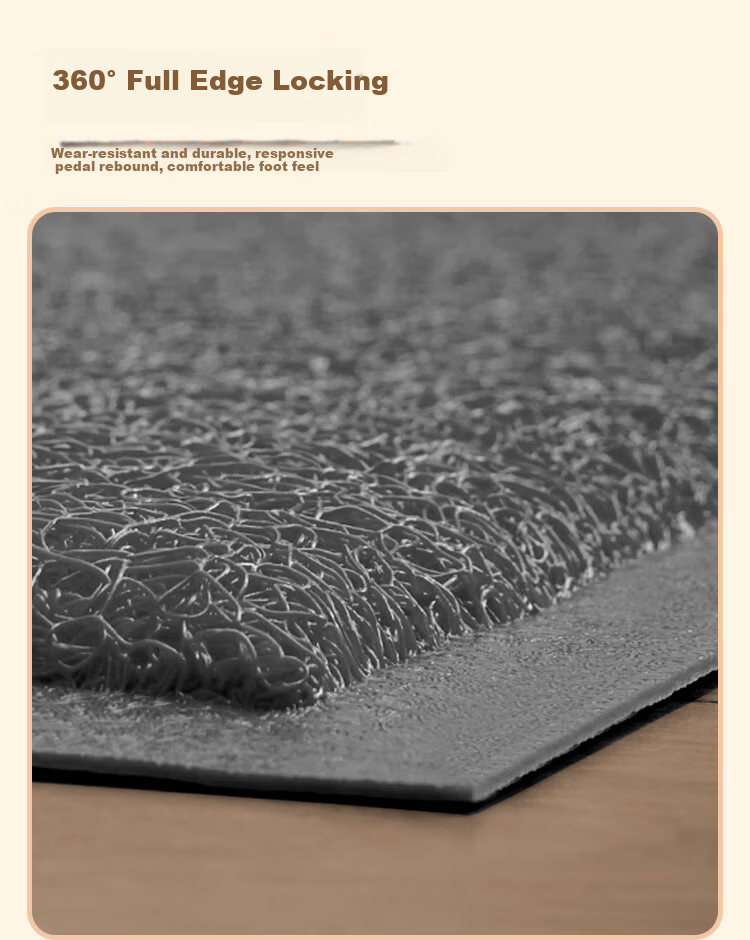 Jushi Memory Commercial Entrance Dust Removal Door Mat Wash-Free Dirt-Resistant Non-Slip Foot Mat 60*90cm 3