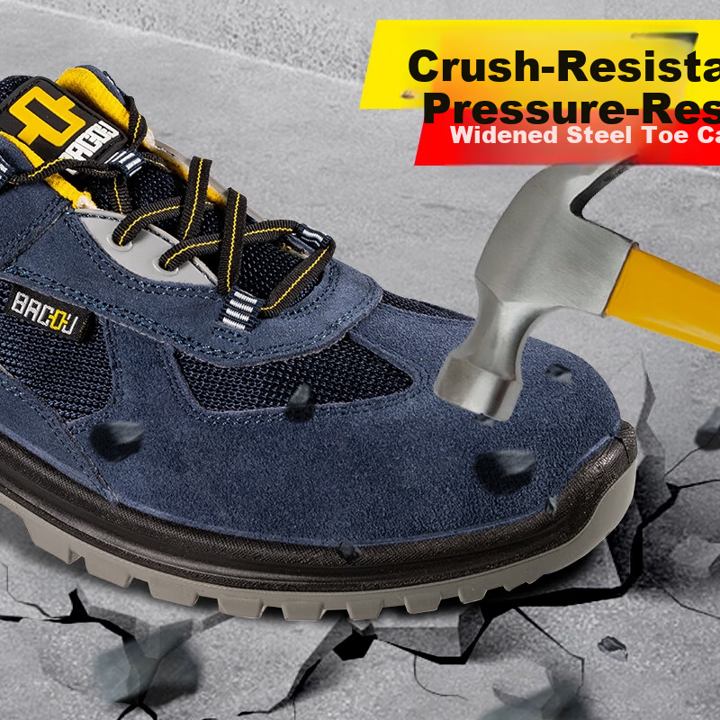 Honeywell Labor Protection Shoes Anti-Static Anti-Smash Anti-Puncture Safety Shoes Bagu SHX1S23502 Series Blue Size 37 Single Pair