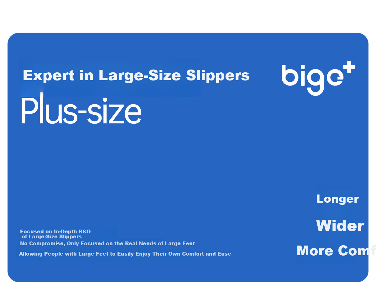 Big Cat Plus Size Men's Non-Slip Indoor EVA Bathroom Shower Slippers 4849 Extra Wide Thick Sole Black 46-47 21