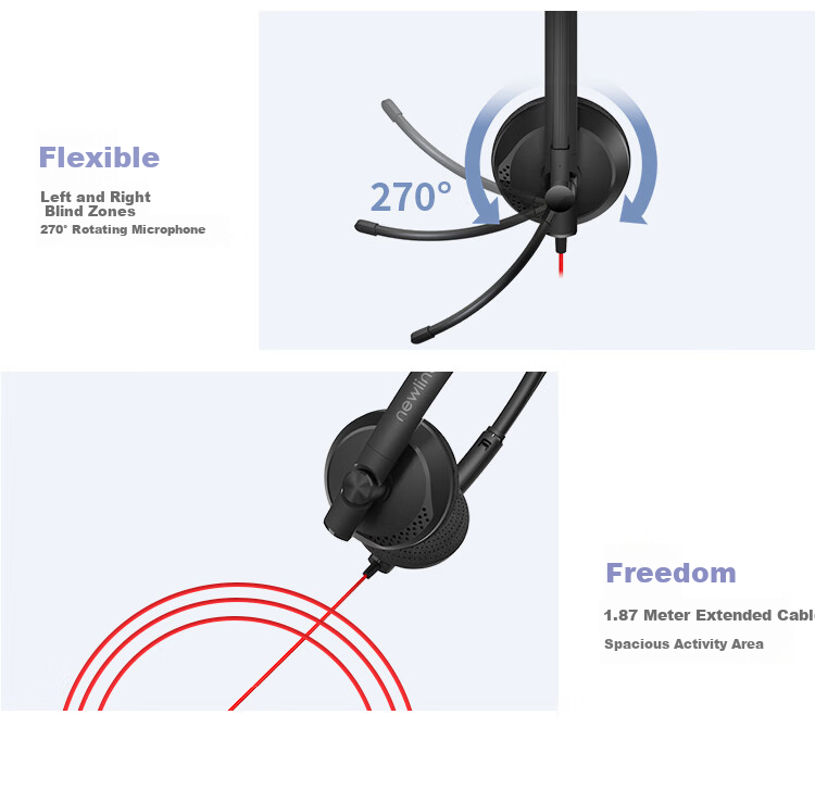 Newline Wireless Omnidirectional Microphone NewPie31 Smart Noise Reduction 5m Radius Suitable for 10-30㎡ Rooms Video Conference Pickup Mic Bluetooth/USB Non-Amplified Microphone 4
