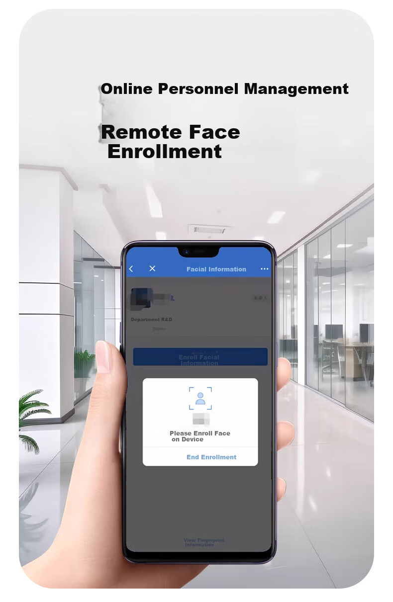 Dahua Facial Recognition Access Control All-in-One Machine Enterprise WeChat Co-branded Attendance Machine 4.3-inch Touch Screen Ethernet Network Company Face and Card Attendance K41 13