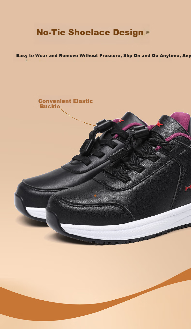 Red Dragonfly Brand Women's Middle-aged and Elderly Soft Sole Comfortable Mom Shoes Outdoor Walking Sports Casual Shoes WXB330331 12
