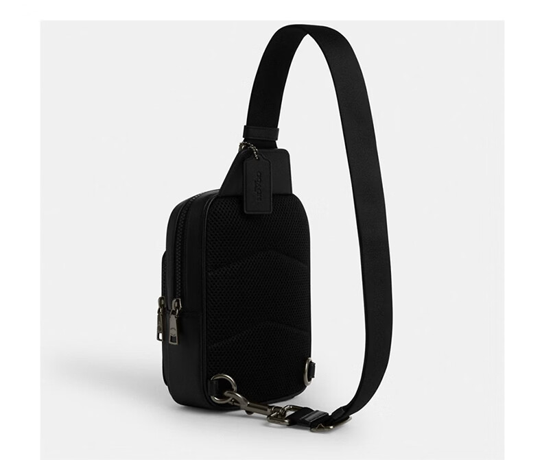COACH Men's Crossbody Shoulder Bag Brown/Black CV763 Gift 4
