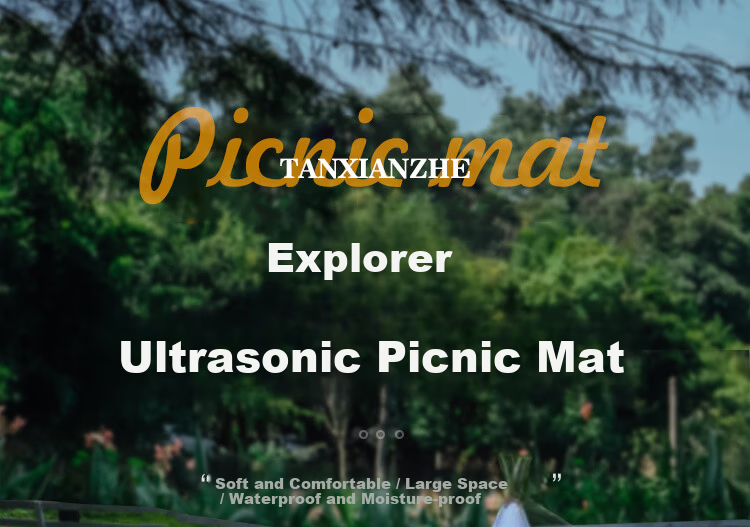 TAN XIAN ZHE Picnic Mat Outdoor Camping Moisture-Proof Mat Ultrasonic Washable Ground Mat Beach Mat Waterproof Ground Sheet Sleeping Mat 1