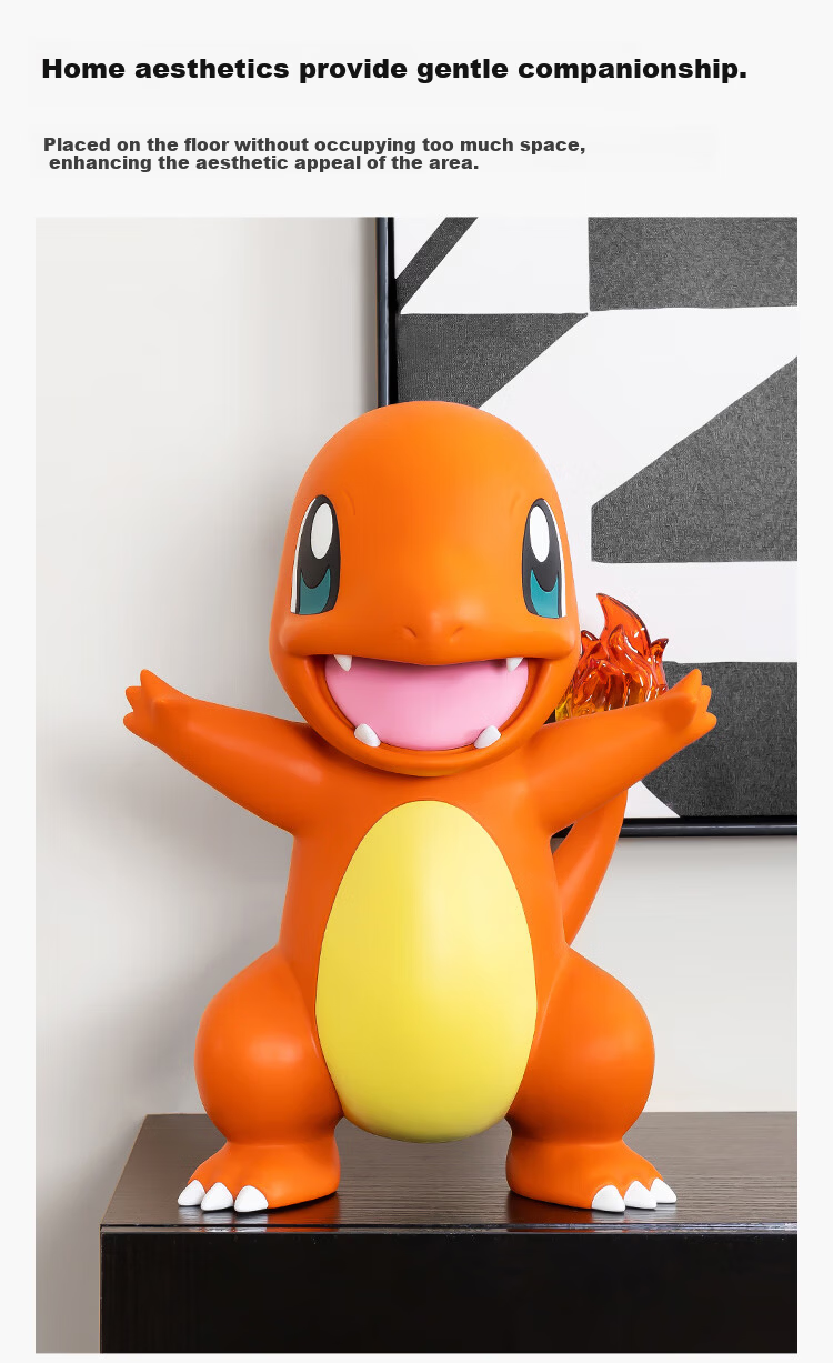 Funism Pokemon Charizard Figurine Toy, Living Room TV Cabinet Decoration, Birthday Gift, Large Size 4