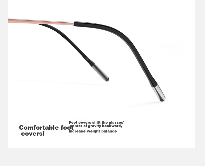 LOHO Ultra-Light 6g Beta Titanium Pure Titanium Eyeglass Frames for Women, Anti-Blue Light Radiation, Prescription Available, Zeiss Lenses, Anti-Fatigue for Me 15