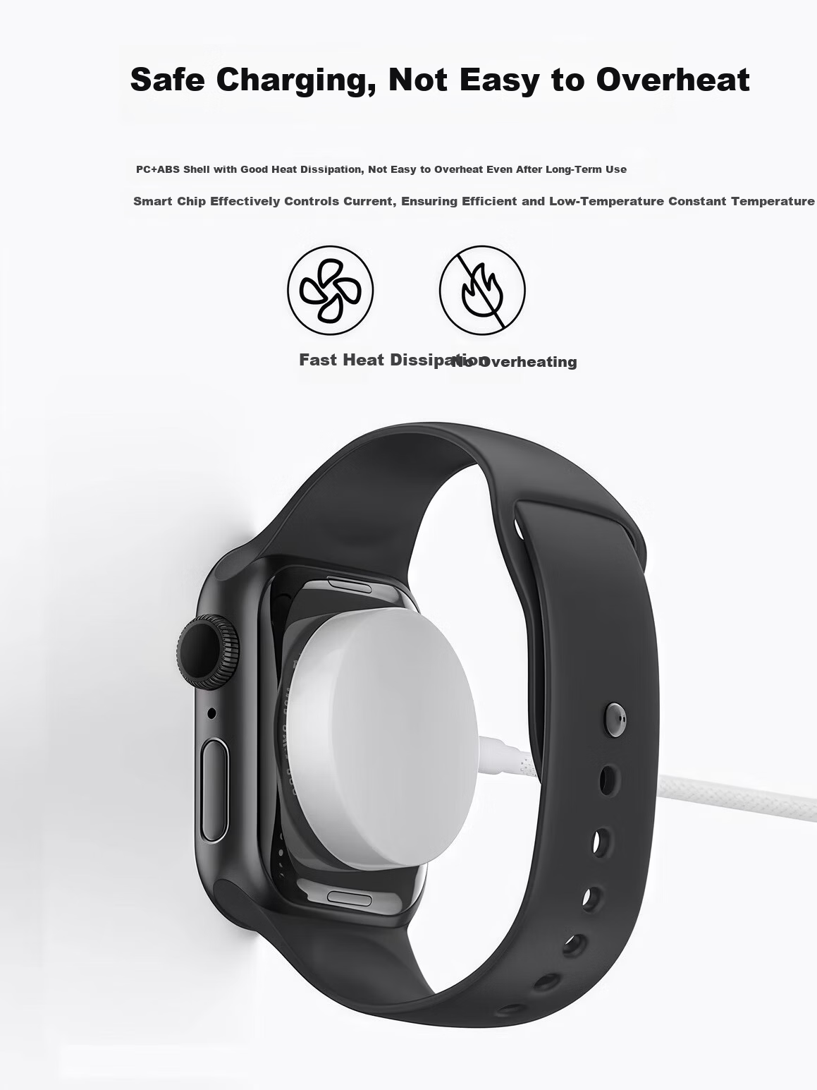 Watch Band Brother 20W PD Head Compatible Apple Watch Charger Upgrade Fast Charging Set iWatch Dock MagSafe Cable Apple S11/10/9/8/7/11/Ultra/2/1/3 6