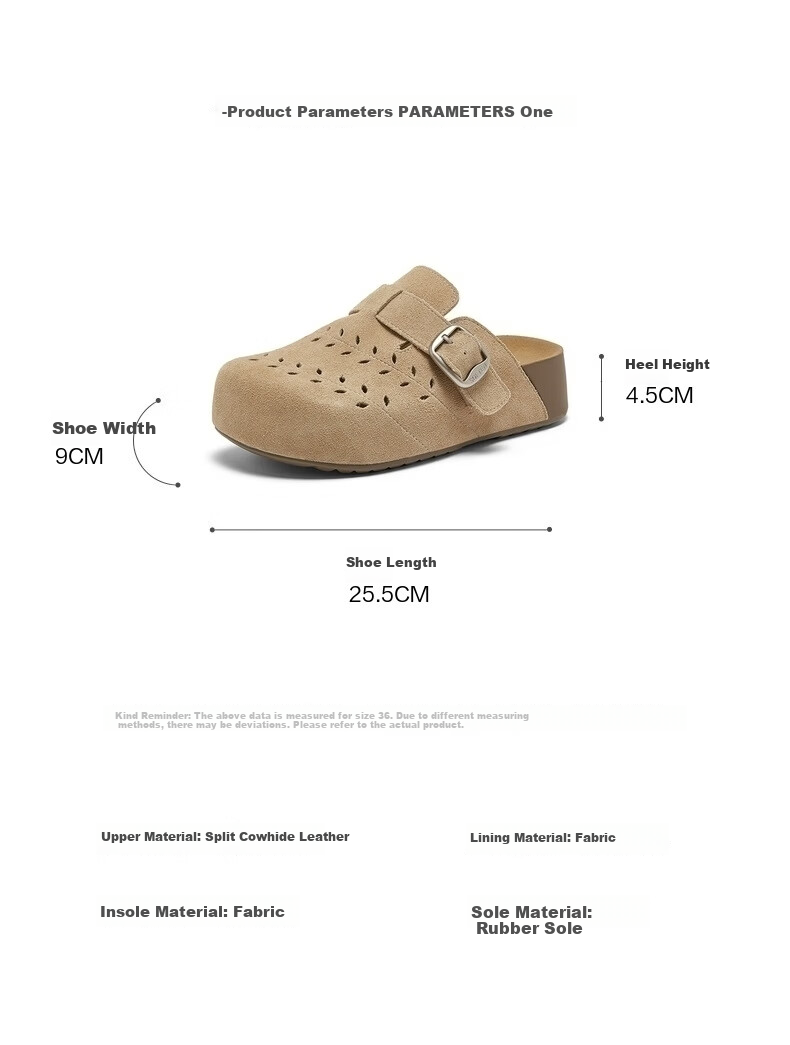 BASTO 26 Summer Birk Style Simple Fashion Retro Casual Women's Slippers D5006BH6 Apricot Size 38 10