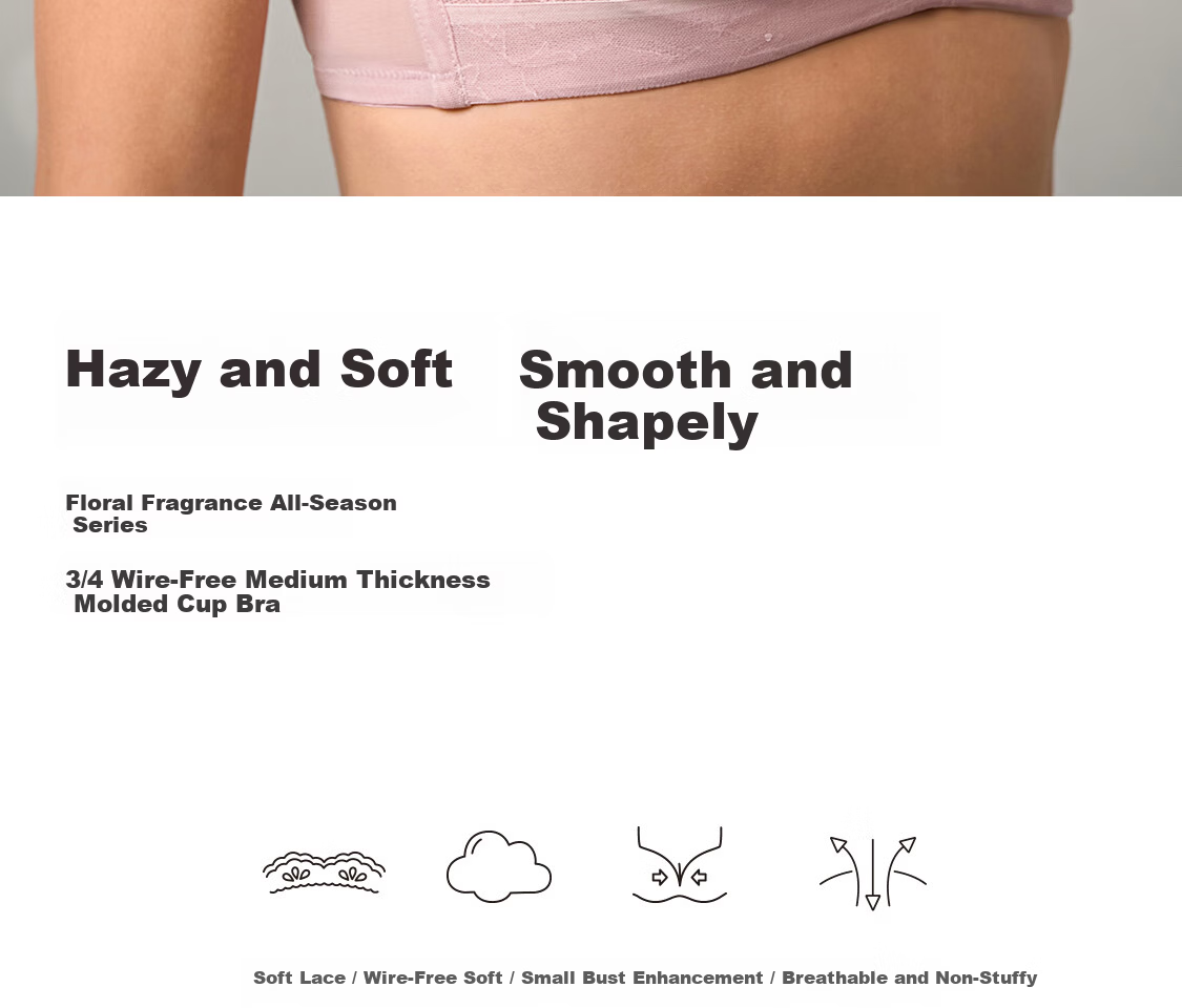 Aimer Women's Bra, Push-Up for Small Breasts, 3/4 Coverage, Medium Thickness, Molded Cups, AM17A571 3