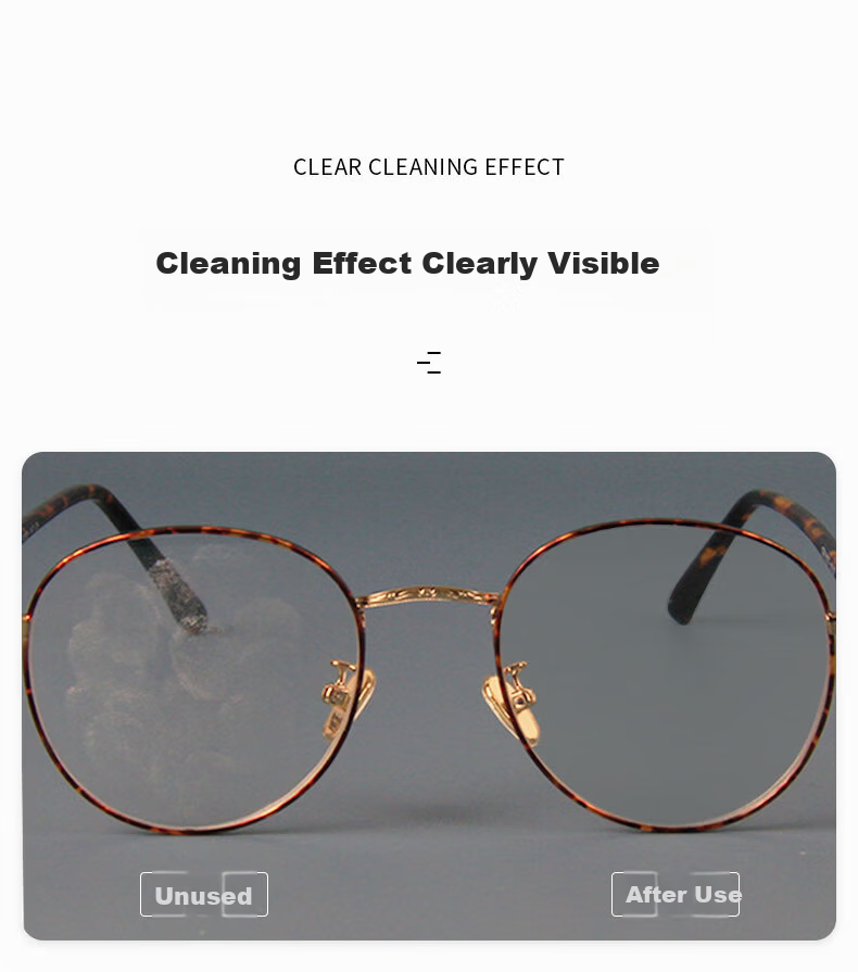 Amiga Lens Cleaning Paper Glasses Cloth Lens Wipes Disposable Eyeglass Cleaning Paper Lens Cloth Phone Computer Screen Cleaning Wipes Medium (15.5*9cm) 120pcs 2